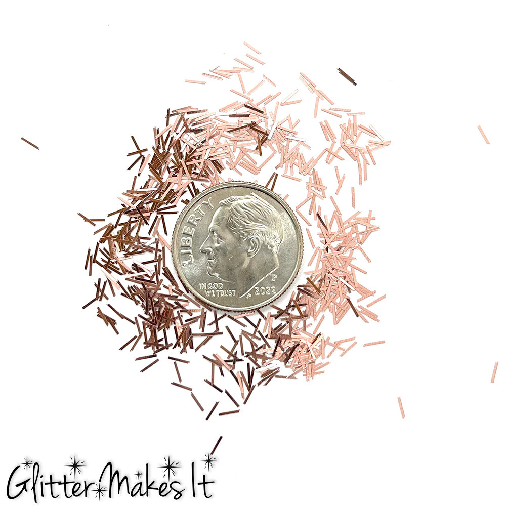 Rose Gold Tinsel
