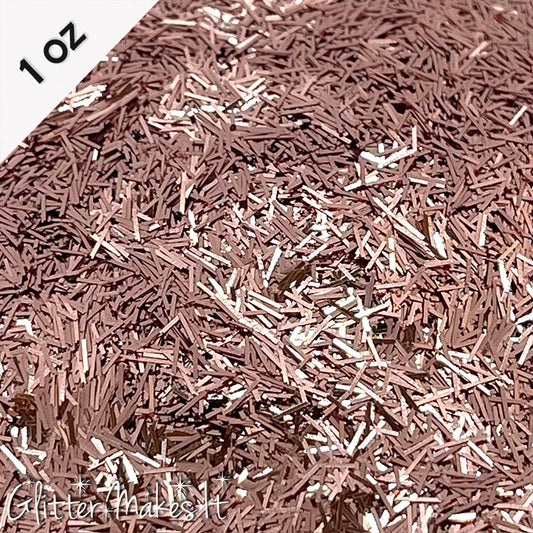 Rose Gold Tinsel