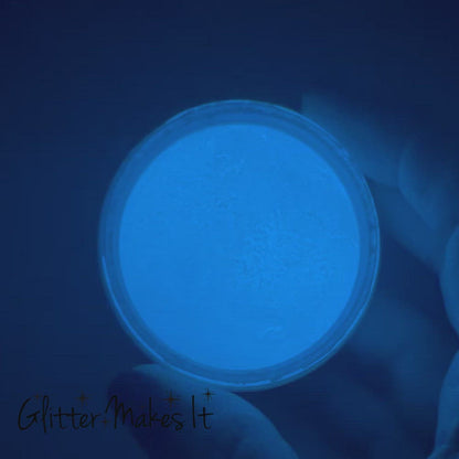 White To Blue - Glow In The Dark Mica