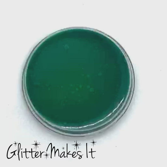 Dark To Neon Green Thermal Mica – Glitter Makes It